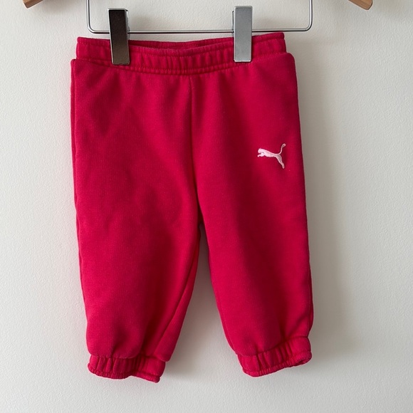 Puma Pink Matching Sweatpants Set - Picture 2 of 4